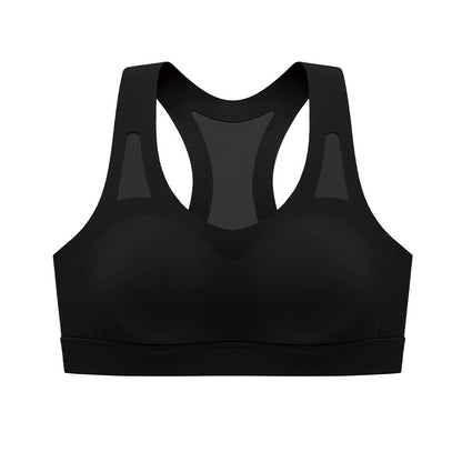 Summer Sports Underwear Running Shockproof Fitness Outerwear One-piece Cup Yoga Bra