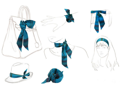 Four seasons decoration fashion small female scarf