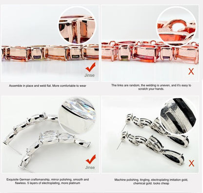 Love Bracelet Girls Copper Zircon Bracelet High-end Jewelry Wholesale