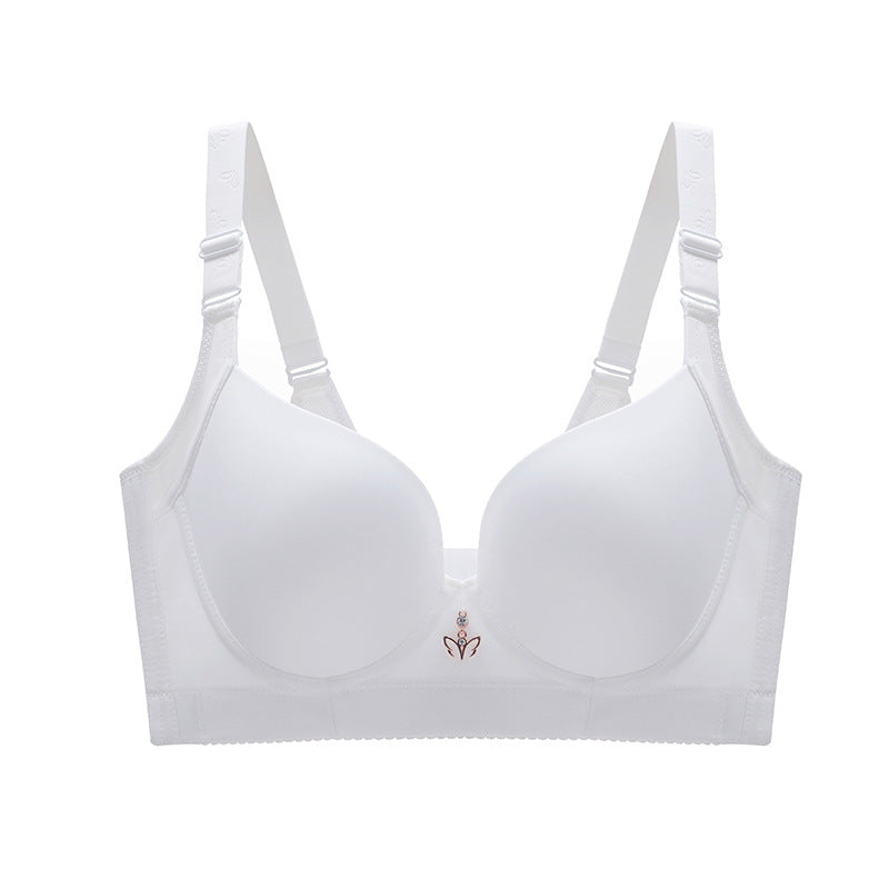 Women's Fashion Breathable Beauty Back Underwear Wireless Push Up Bra