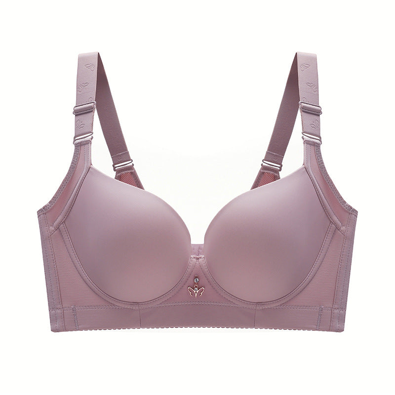 Women's Fashion Breathable Beauty Back Underwear Wireless Push Up Bra