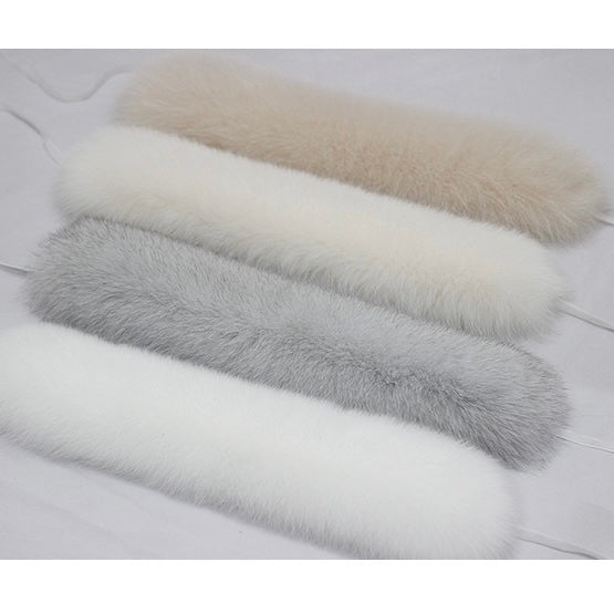 New fur scarf fox fur whole leather scarf women's ribbon style fur collar